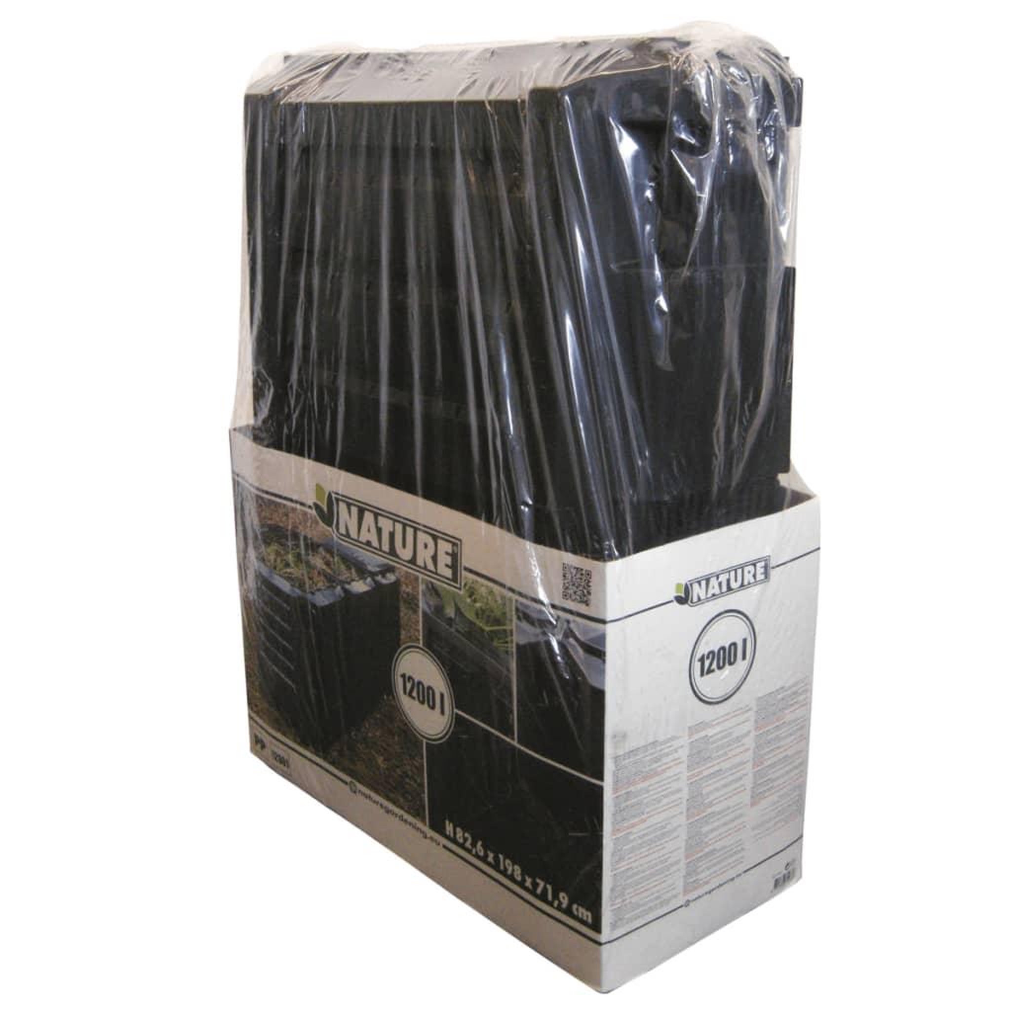 Voir la diapositive 3 : NATURE Nature Bac a compost Noir 1200 L