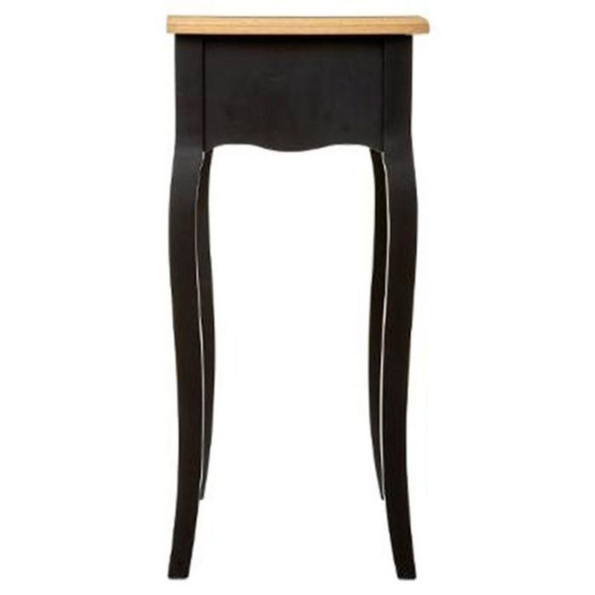 ATMOSPHERA Table de Chevet 1 Tiroir  Chrysa  65cm Noir