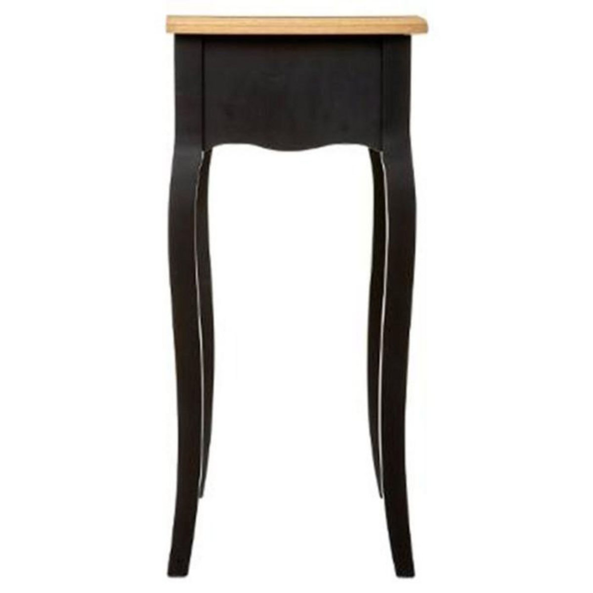 ATMOSPHERA Table de Chevet 1 Tiroir  Chrysa  65cm Noir