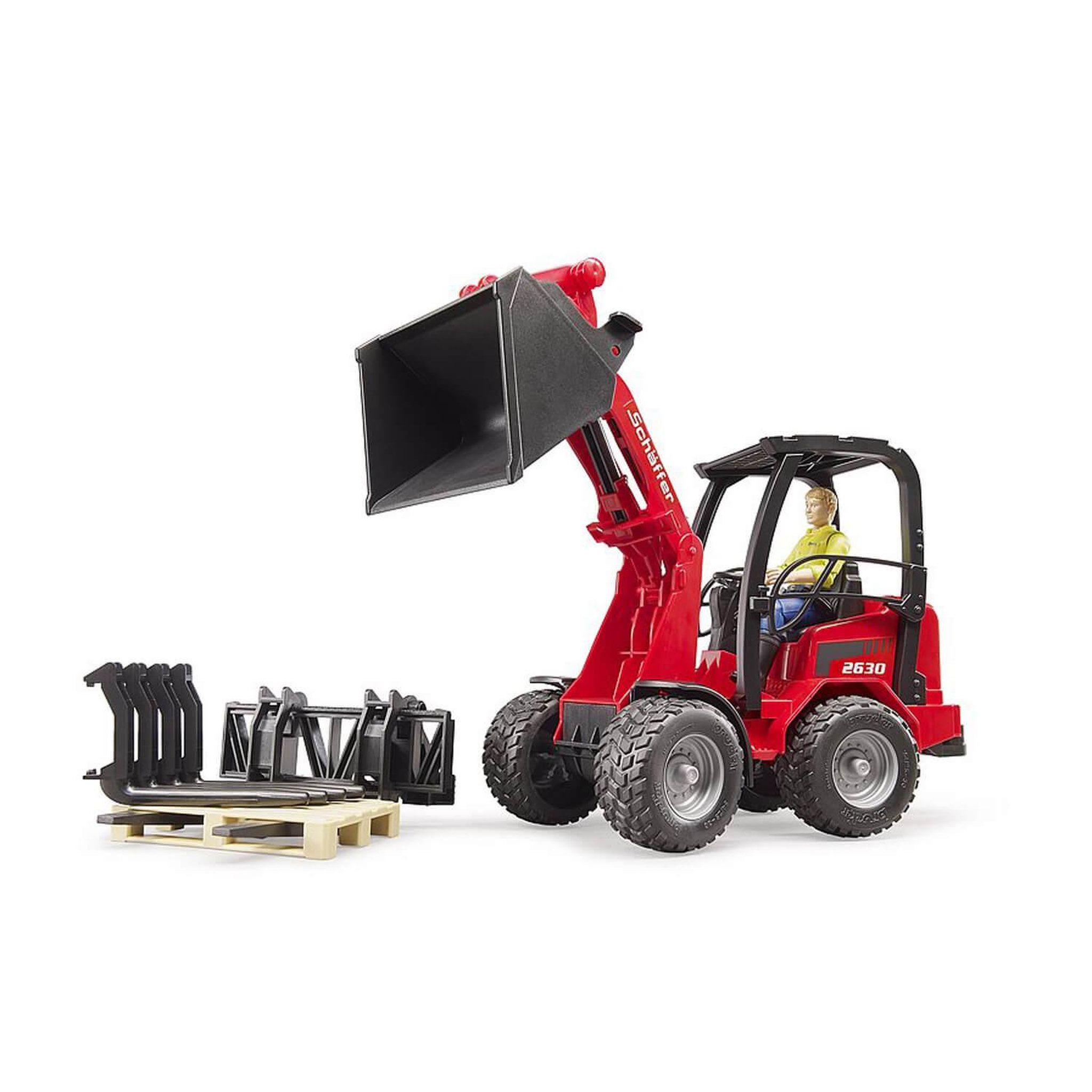 Voir la diapositive 4 : Bruder Chargeur compact Schaeffer 2630