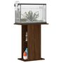 Voir la diapositive 3 : VIDAXL Support pour aquarium chêne marron 60,5x36x72,5 cm