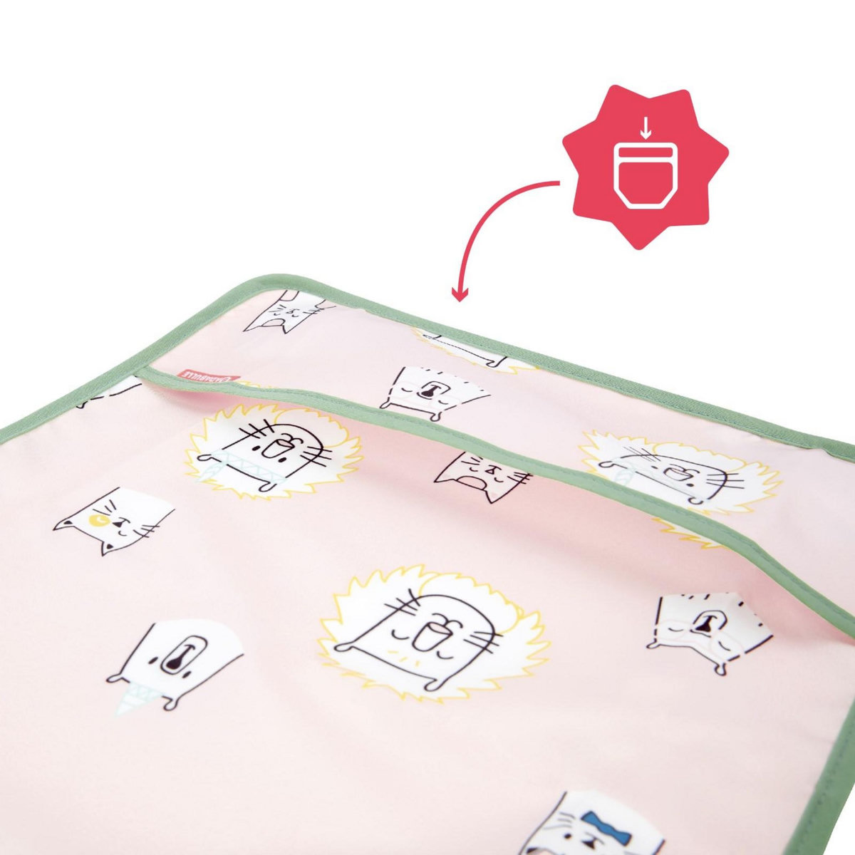 BADABULLE SLEEVES BIBS