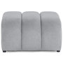 Voir la diapositive 1 : LISA DESIGN Debbie - pouf en tissu texturé