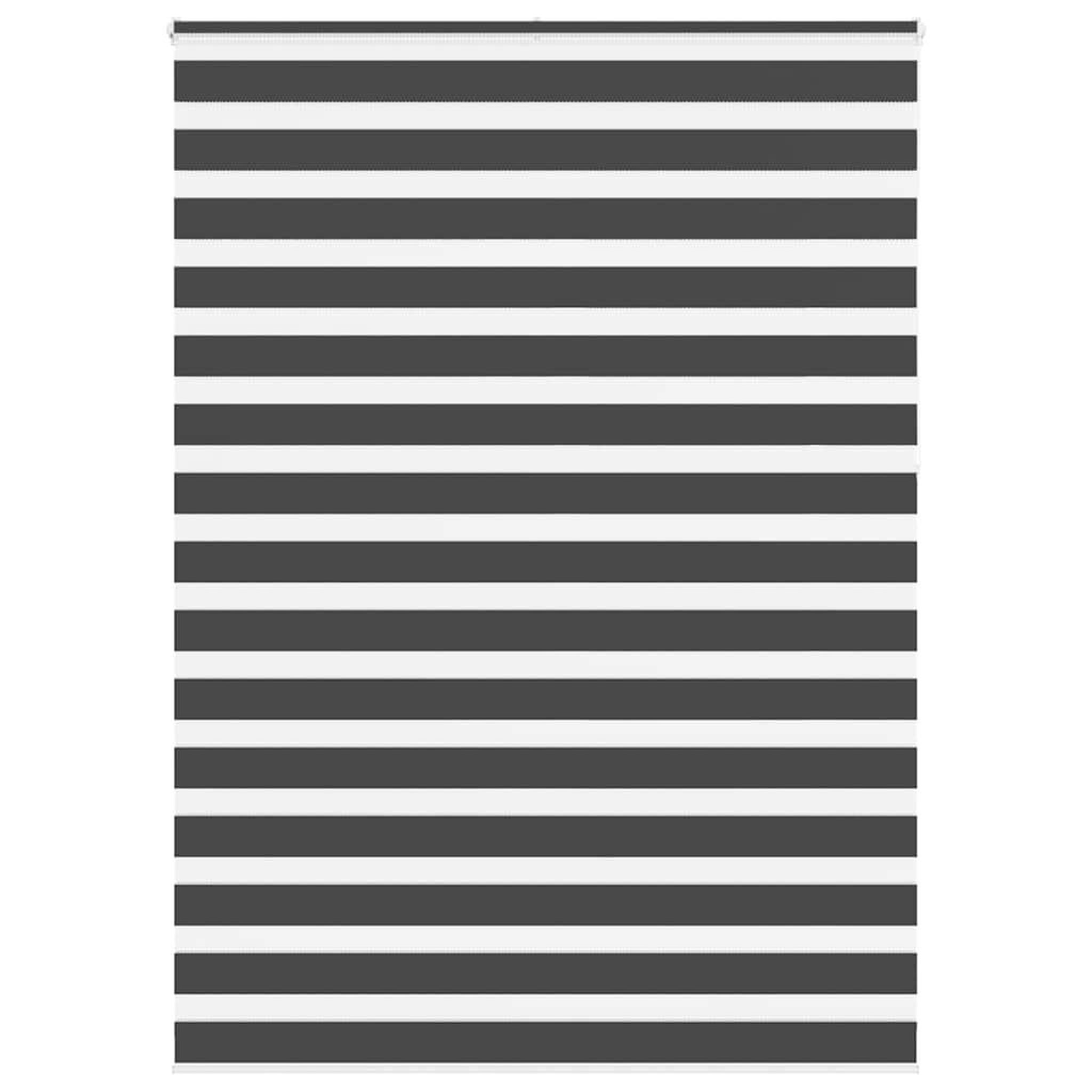 VIDAXL Store zebre noir 165x230 cm largeur du tissu 160,9 cm polyester