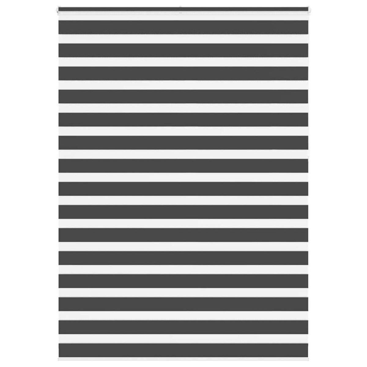 VIDAXL Store zebre noir 165x230 cm largeur du tissu 160,9 cm polyester