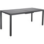 Voir la diapositive 1 : Habitat et Jardin Table de jardin extensible en métal  Salou  - 240/300 x 100 x 75 cm - Gris
