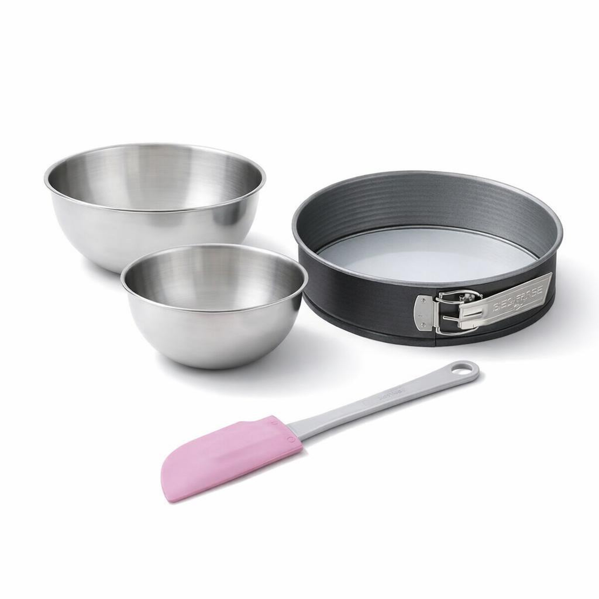 ZENKER Set de 4 ustensiles de pâtisserie moule à gâteaux bol et spatule zenker energy