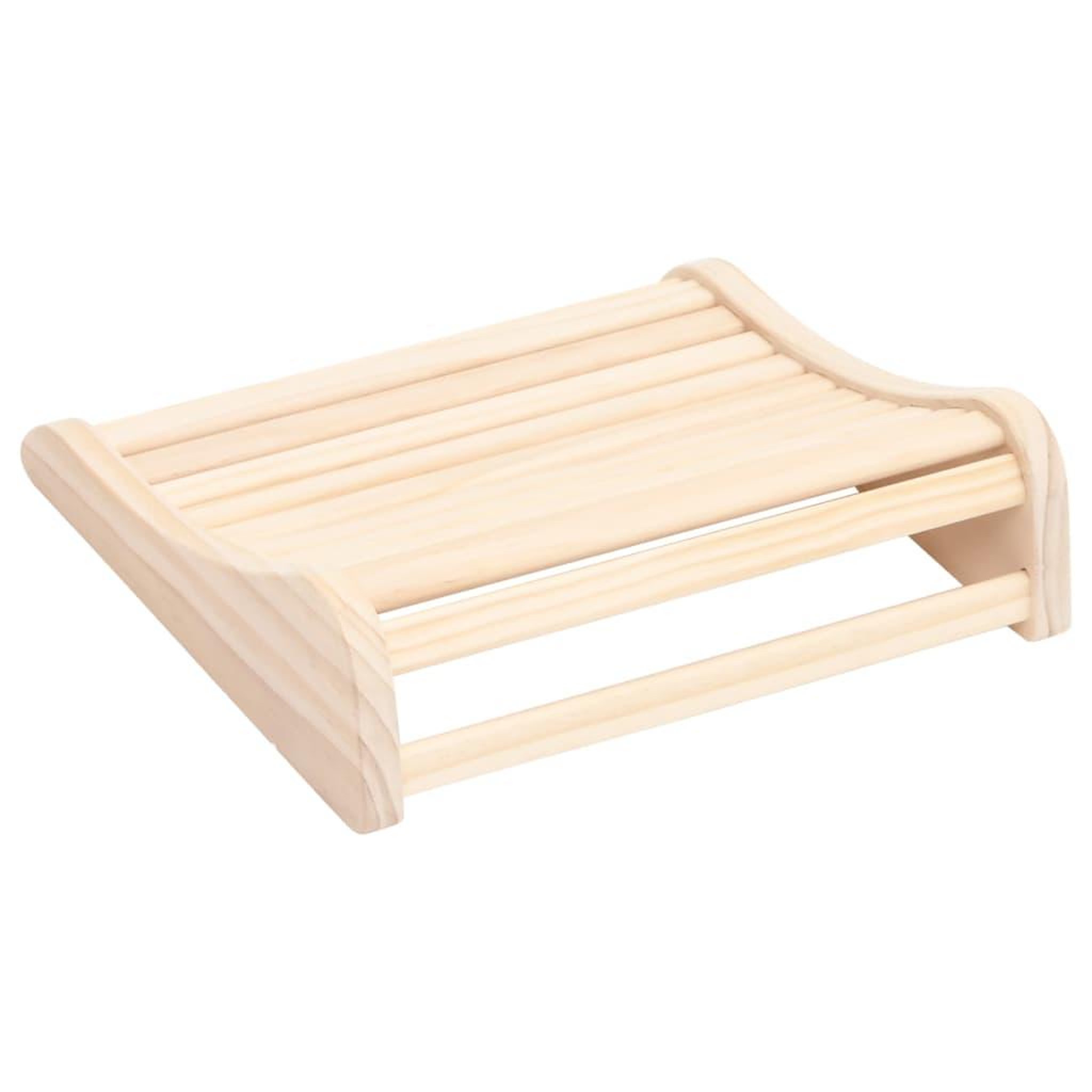 Voir la diapositive 4 : VIDAXL Appui-tete de sauna bois massif de pin