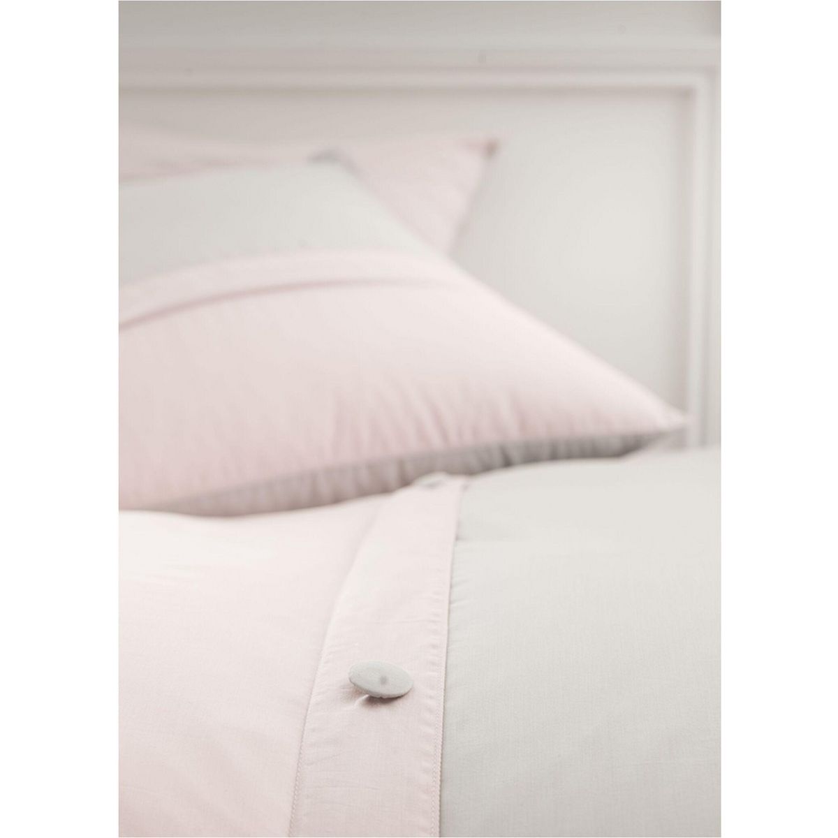 Home collection Parure de housse de couette avec taies percale
