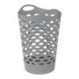 Voir la diapositive 1 : FIVE Panier à Linge  Flex  60L Gris
