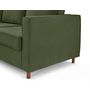 Voir la diapositive 6 : LISA DESIGN Jake - canapé déhoussable d'angle gauche 5 places en tissu