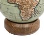 Voir la diapositive 2 : ATMOSPHERA Globe Terrestre  Be Vintage  13cm Vert & Marron