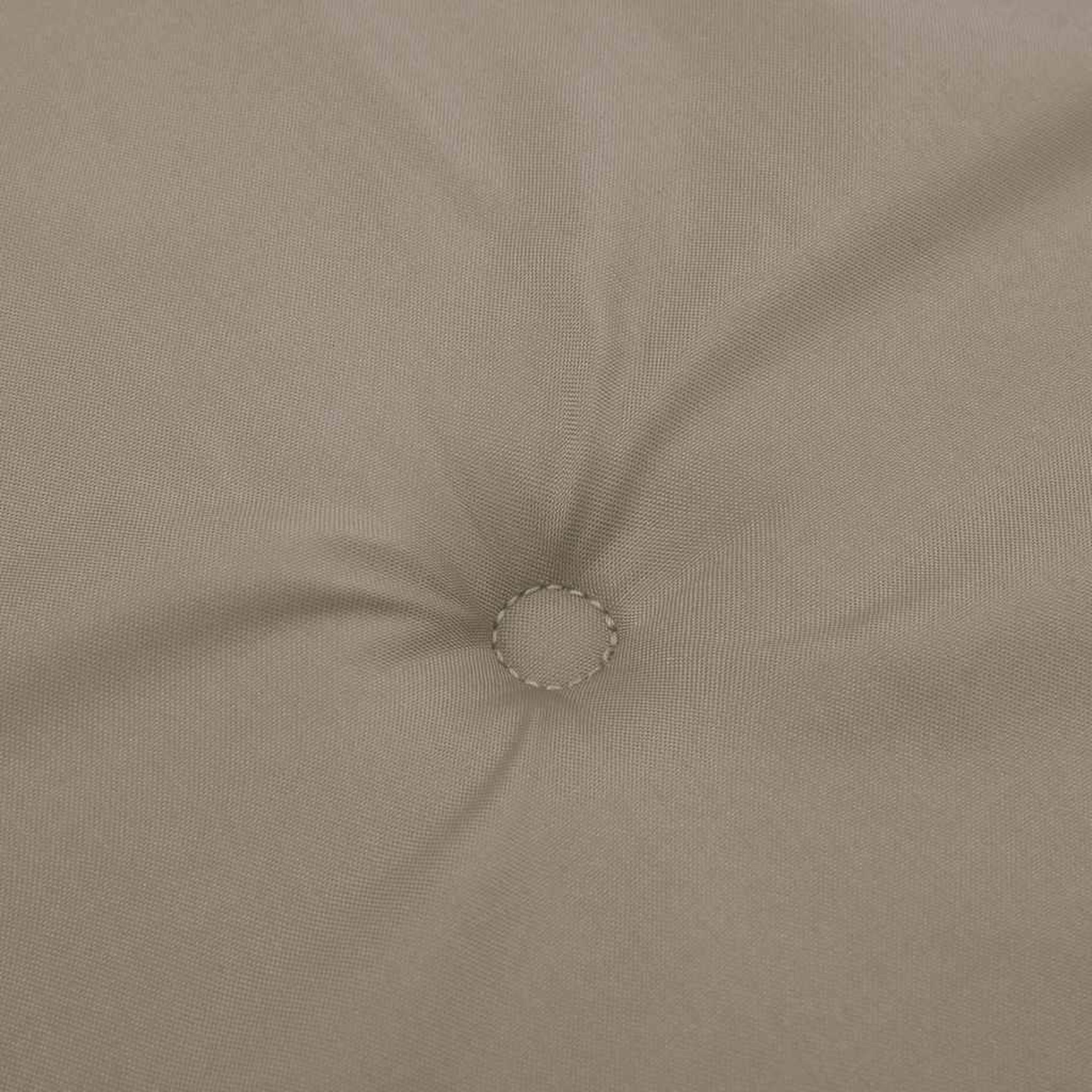 Voir la diapositive 5 : VIDAXL Coussin de banc de jardin taupe 200x50x3 cm tissu oxford