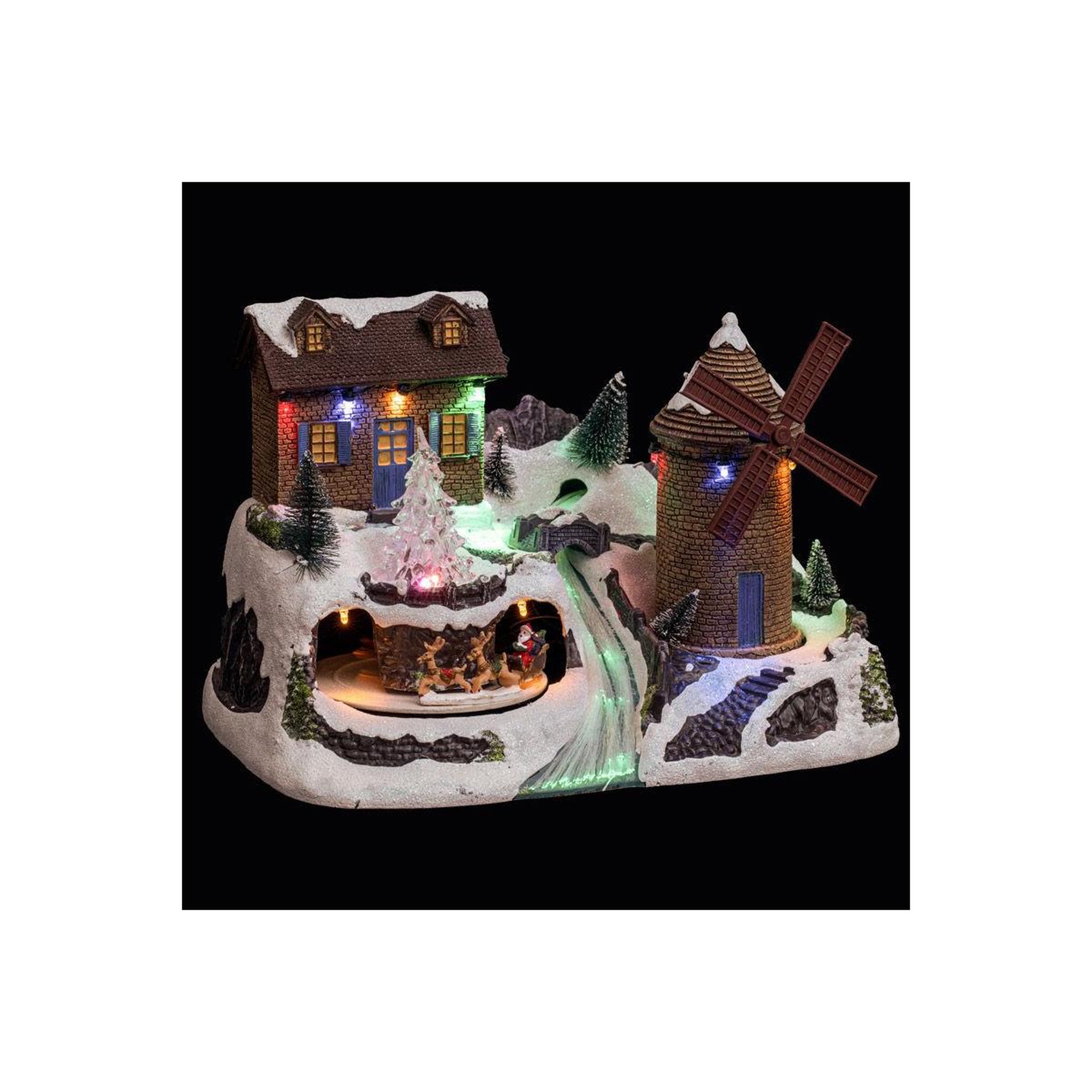 Voir la diapositive 1 : ATMOSPHERA Village Du Père Noël Atmosphera Windmill