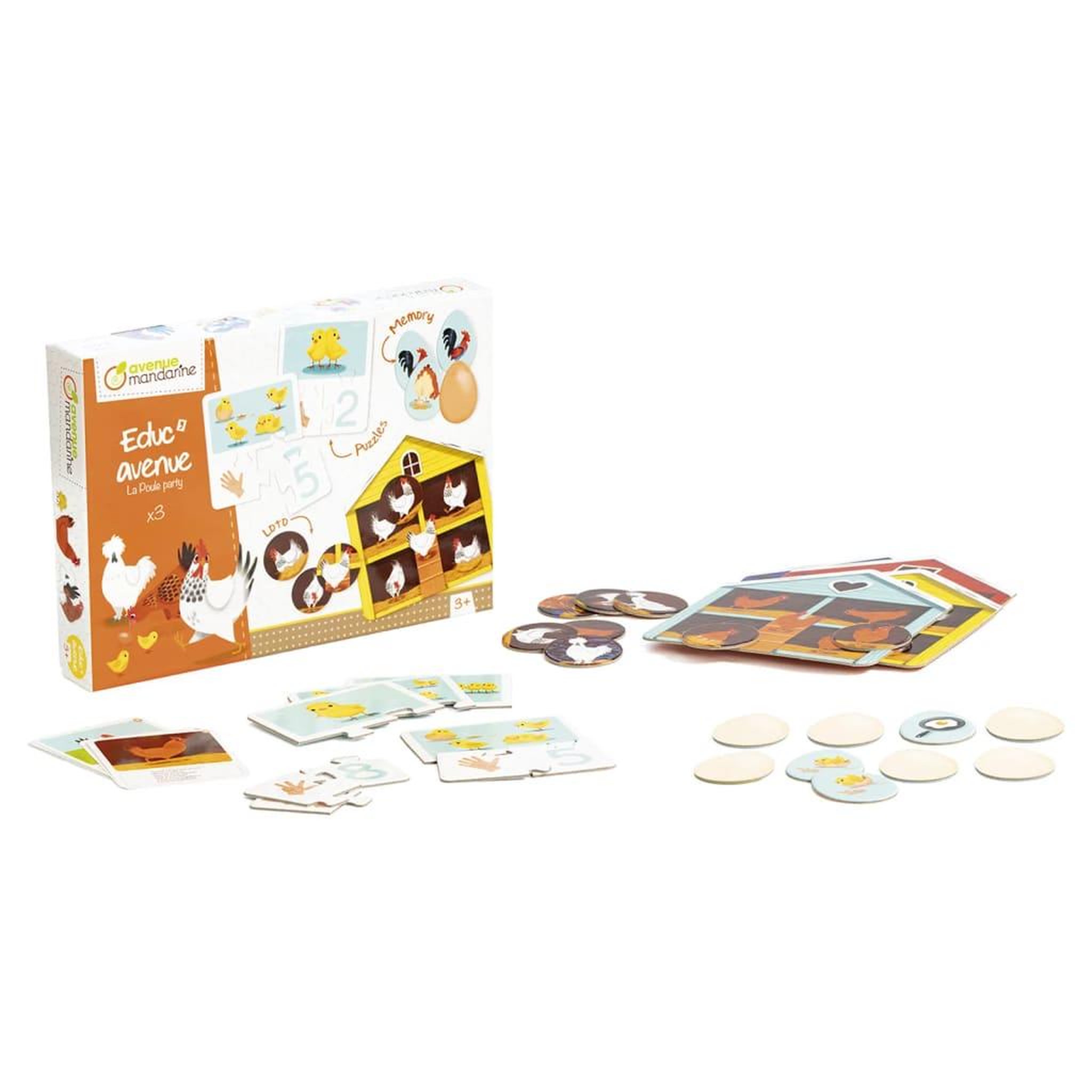 Voir la diapositive 4 : Avenue Mandarine Avenue Mandarine Jeu educatif Hen Party