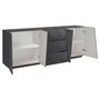 Voir la diapositive 2 : Buffet 4 portes 200cm VERONA