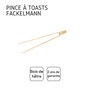 Voir la diapositive 4 : Fackelmann Pince de cuisine en bois 25 cm Fackelmann Wood Edition
