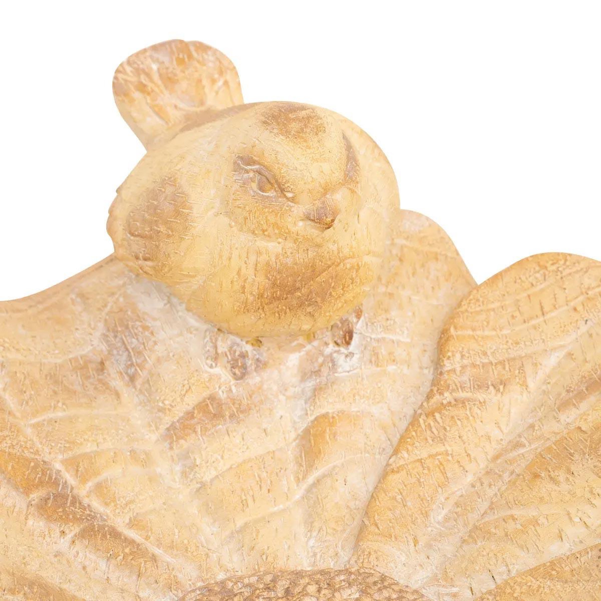 Voir la diapositive 2 : ATMOSPHERA Coupelle déco extérieur  birdy  38cm beige