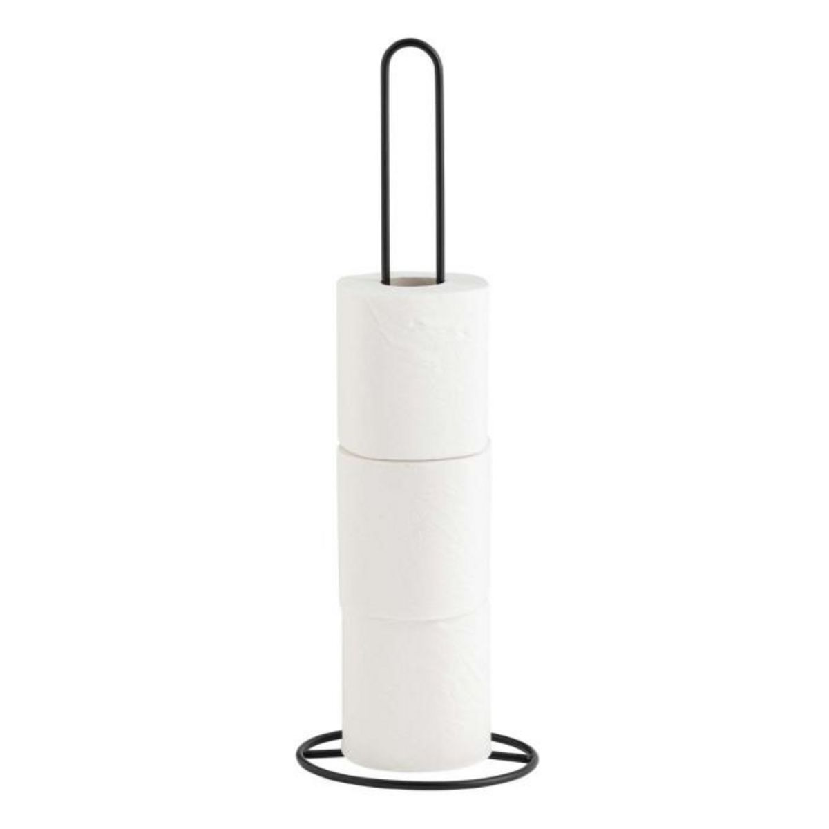 Paris Prix Réserve Papier WC Design  Filano  43cm Noir