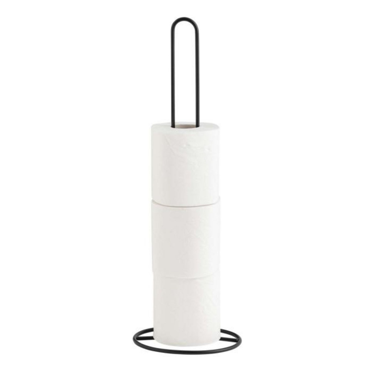 Paris Prix Réserve Papier WC Design  Filano  43cm Noir