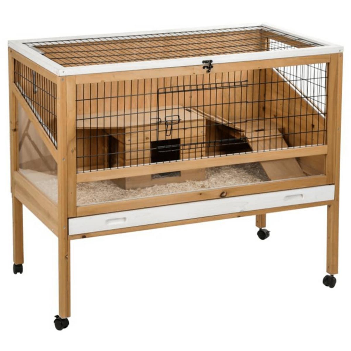 KERBL Kerbl Cage de petits animaux Indoor Deluxe 115 x60 x92,5 cm Bois 82725