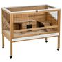 Voir la diapositive 2 : KERBL Kerbl Cage de petits animaux Indoor Deluxe 115 x60 x92,5 cm Bois 82725