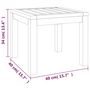 Voir la diapositive 6 : VIDAXL Tabourets de jardin et coussins lot de 2 Acacia solide