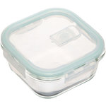 FIVE Boîte hermétique carrée Clipeat 0.53L verre