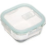 Voir la diapositive 1 : FIVE Boîte hermétique carrée Clipeat 0.53L verre