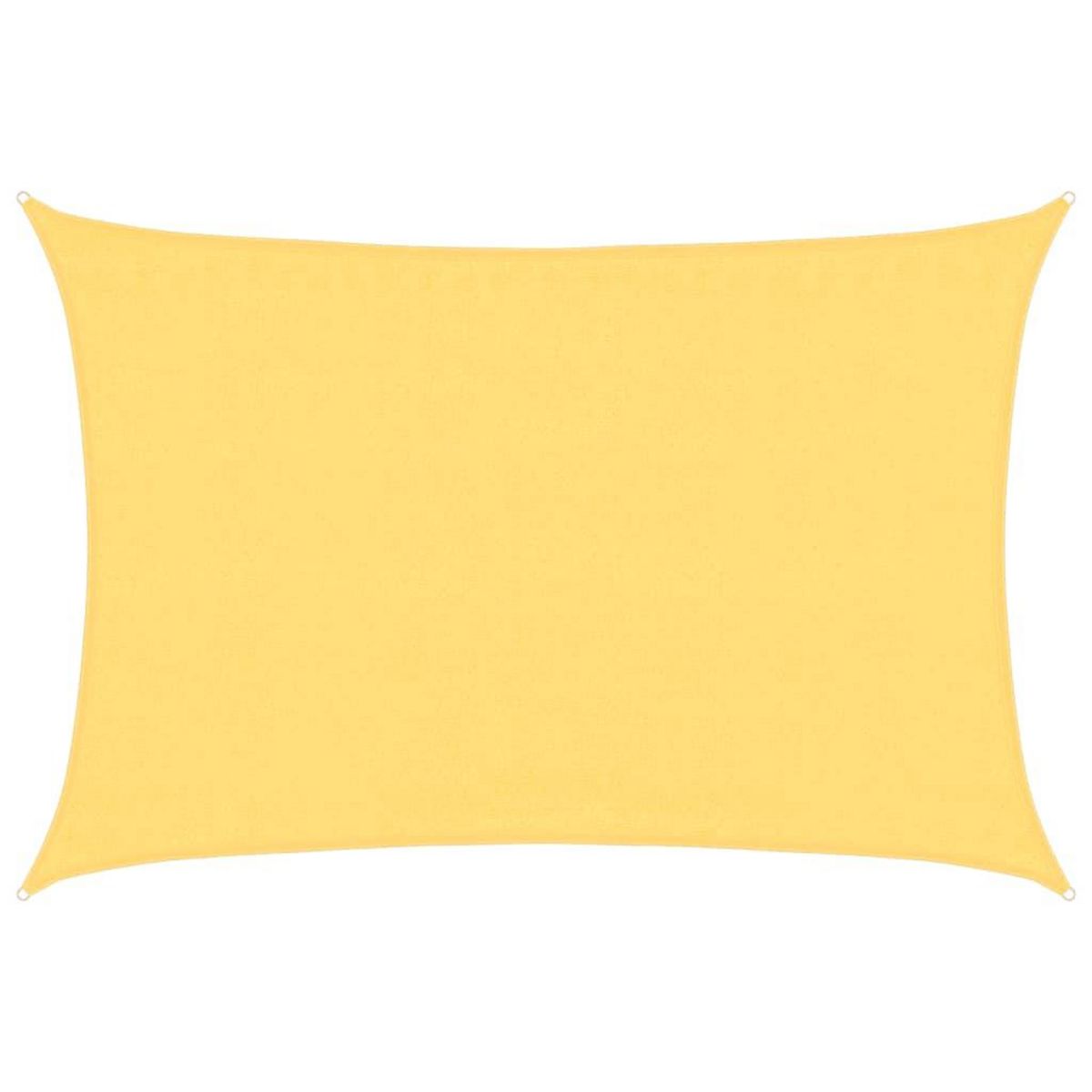 VIDAXL Voile d'ombrage 160 g/m^2 Beige 3,5x5 m PEHD