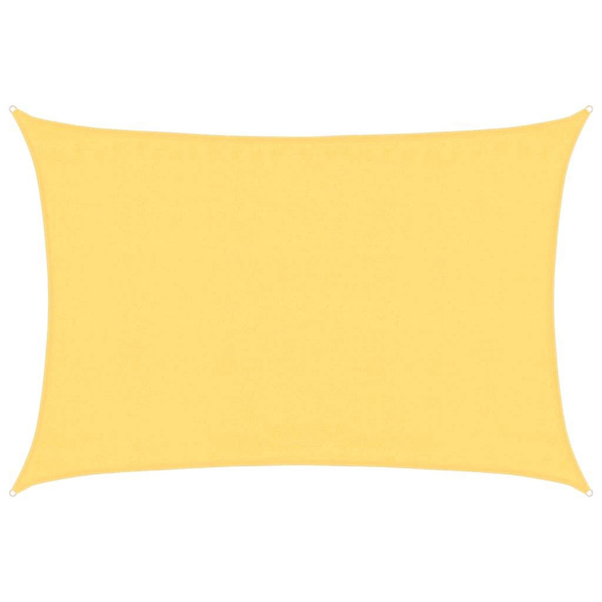 VIDAXL Voile d'ombrage 160 g/m^2 Beige 3,5x5 m PEHD