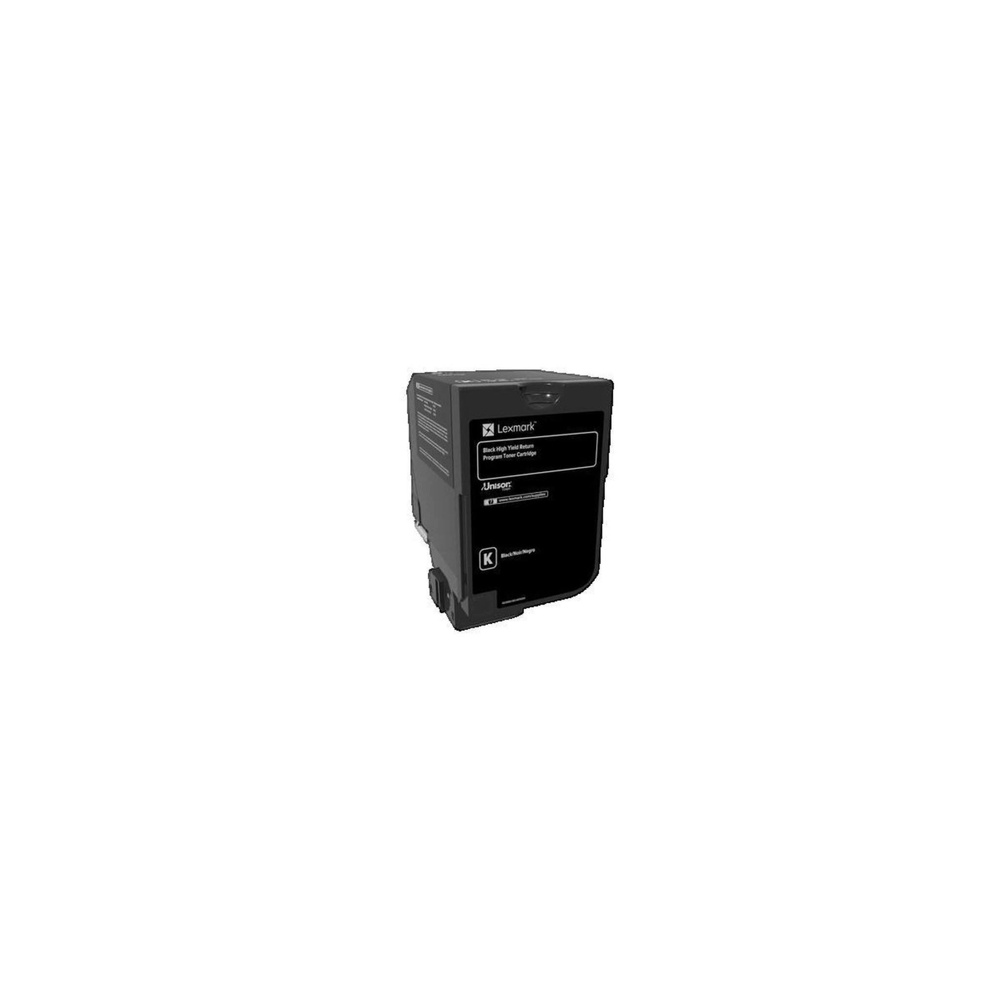 Voir la diapositive 2 : Lexmark Toner Lexmark 74C2HK0 Noir