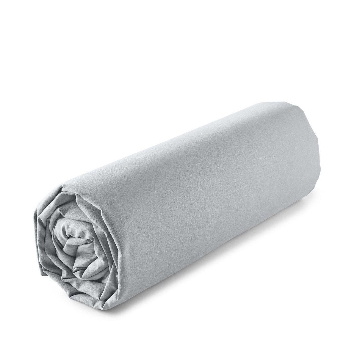 ACTUEL Drap housse uni en percale de coton 