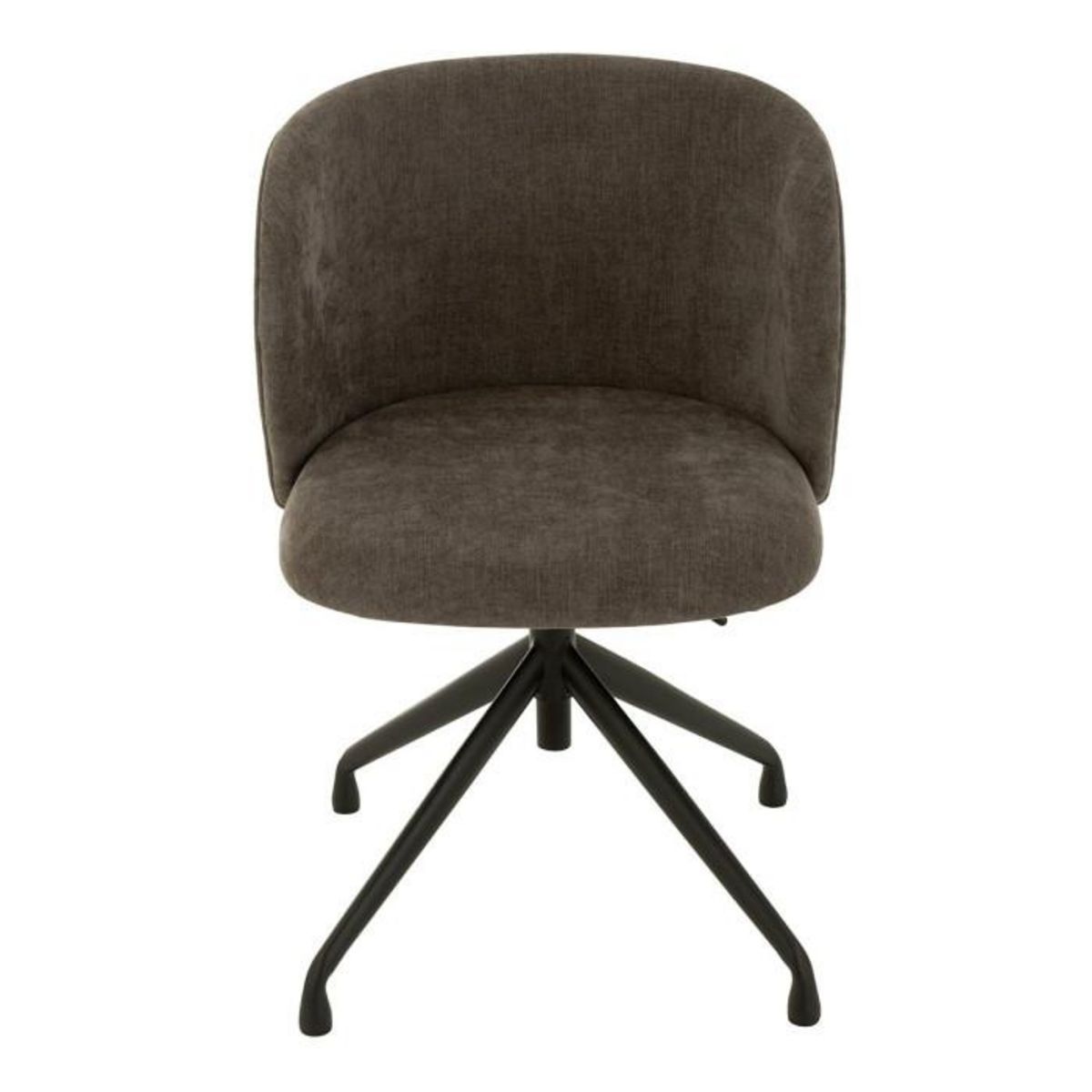 Paris Prix Chaise Pivotante Design  Gena  56cm Gris Foncé