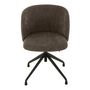 Voir la diapositive 2 : Paris Prix Chaise Pivotante Design  Gena  56cm Gris Foncé