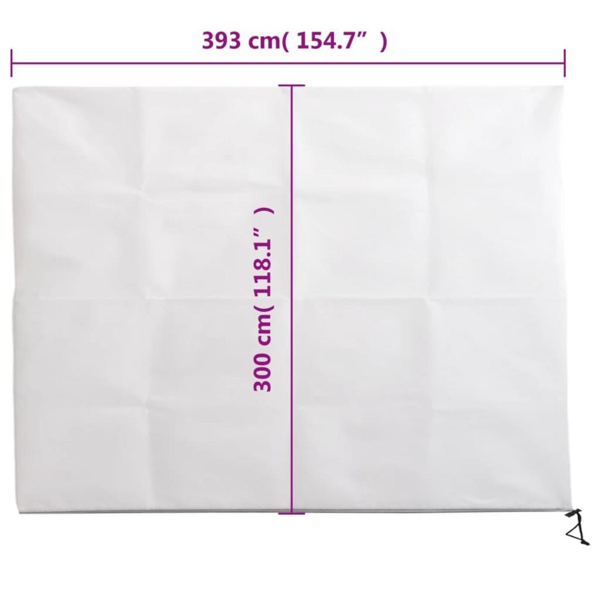 VIDAXL Housses de protection pour plantes avec fermeture eclair 2 pcs