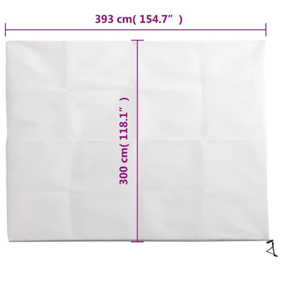 VIDAXL Housses de protection pour plantes avec fermeture eclair 2 pcs