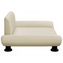 Voir la diapositive 4 : VIDAXL Lit pour chien creme 70x45x28 cm similicuir