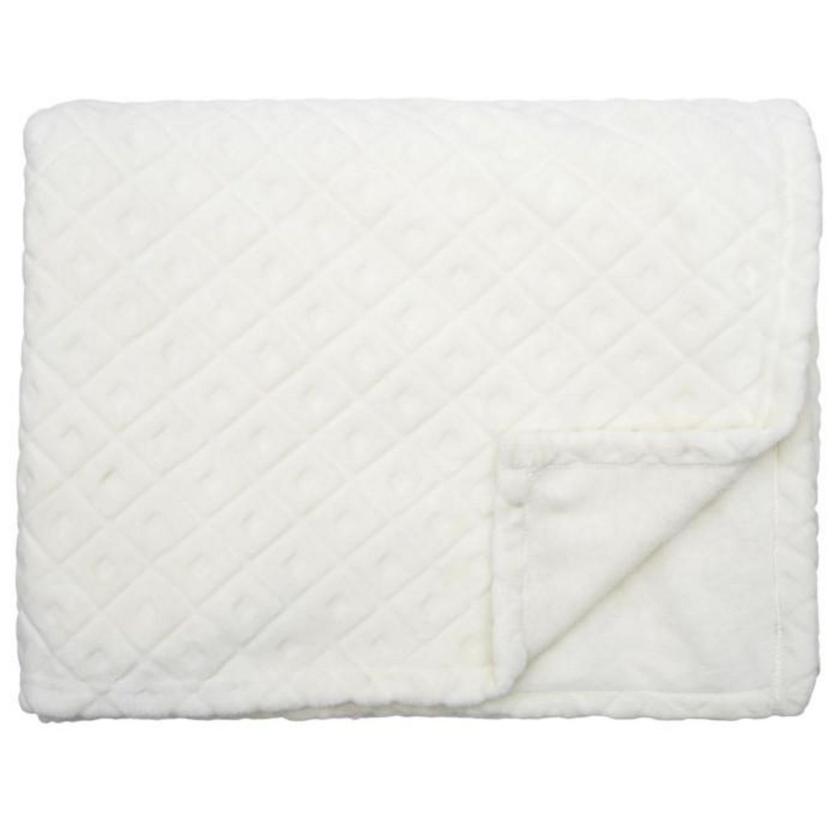 Paris Prix Plaid Déco  Embossé  140x200cm Beige