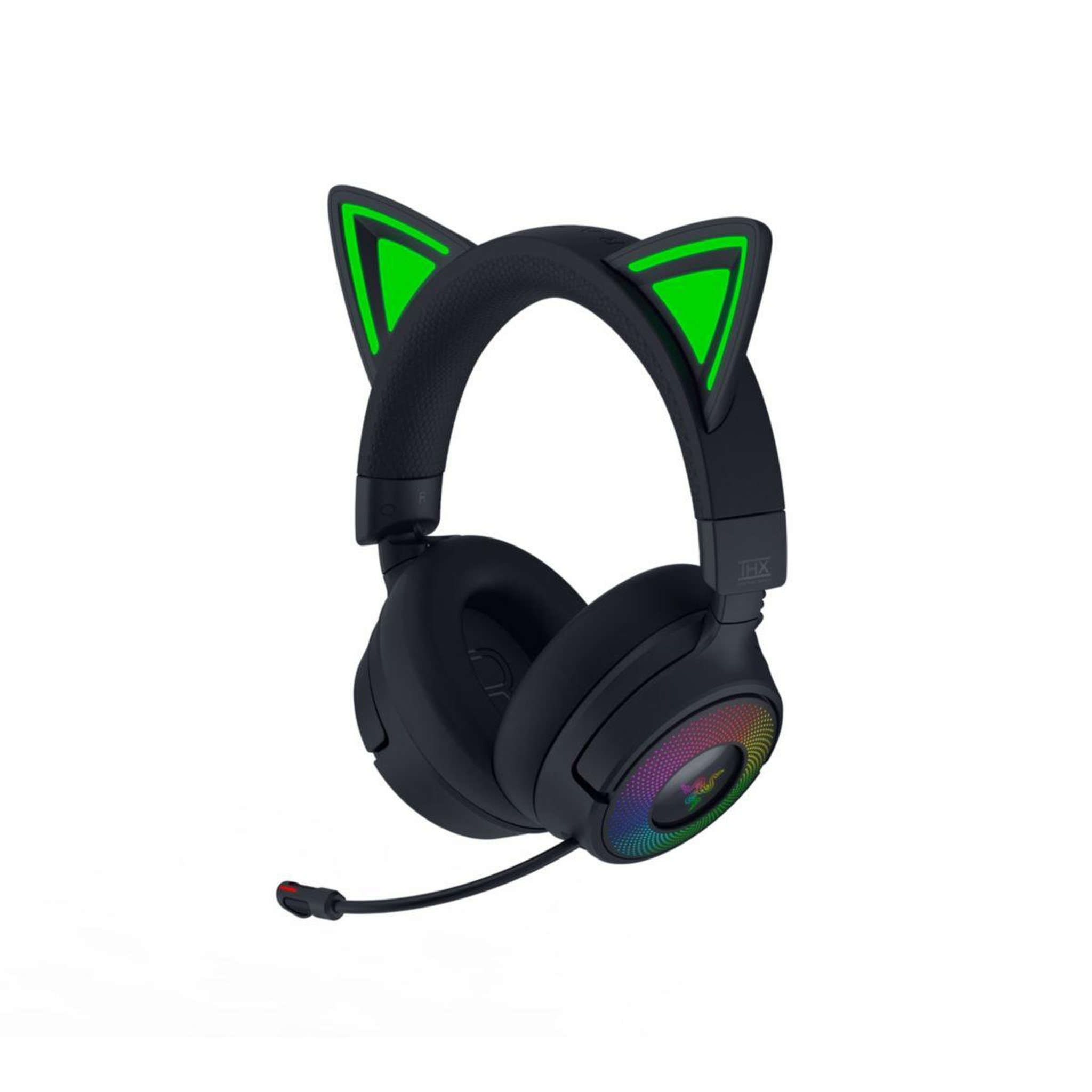 Voir la diapositive 2 : Razer Casque gamer KRAKEN KITTY V3 PRO NOIR