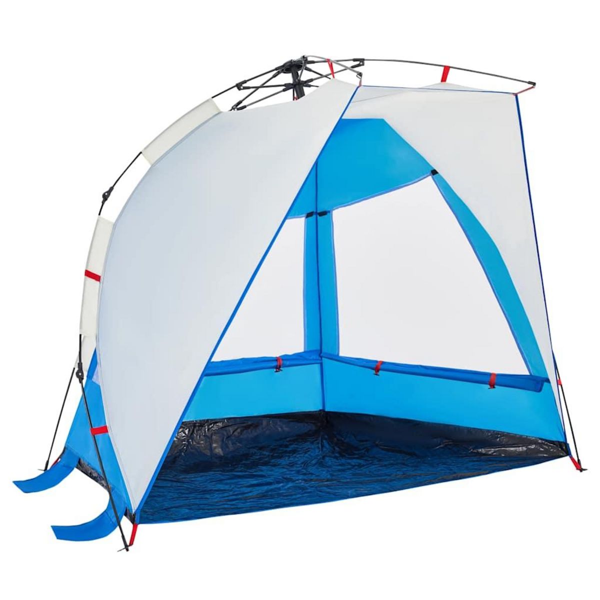 VIDAXL Tente de plage 2 personnes liberation rapide impermeable