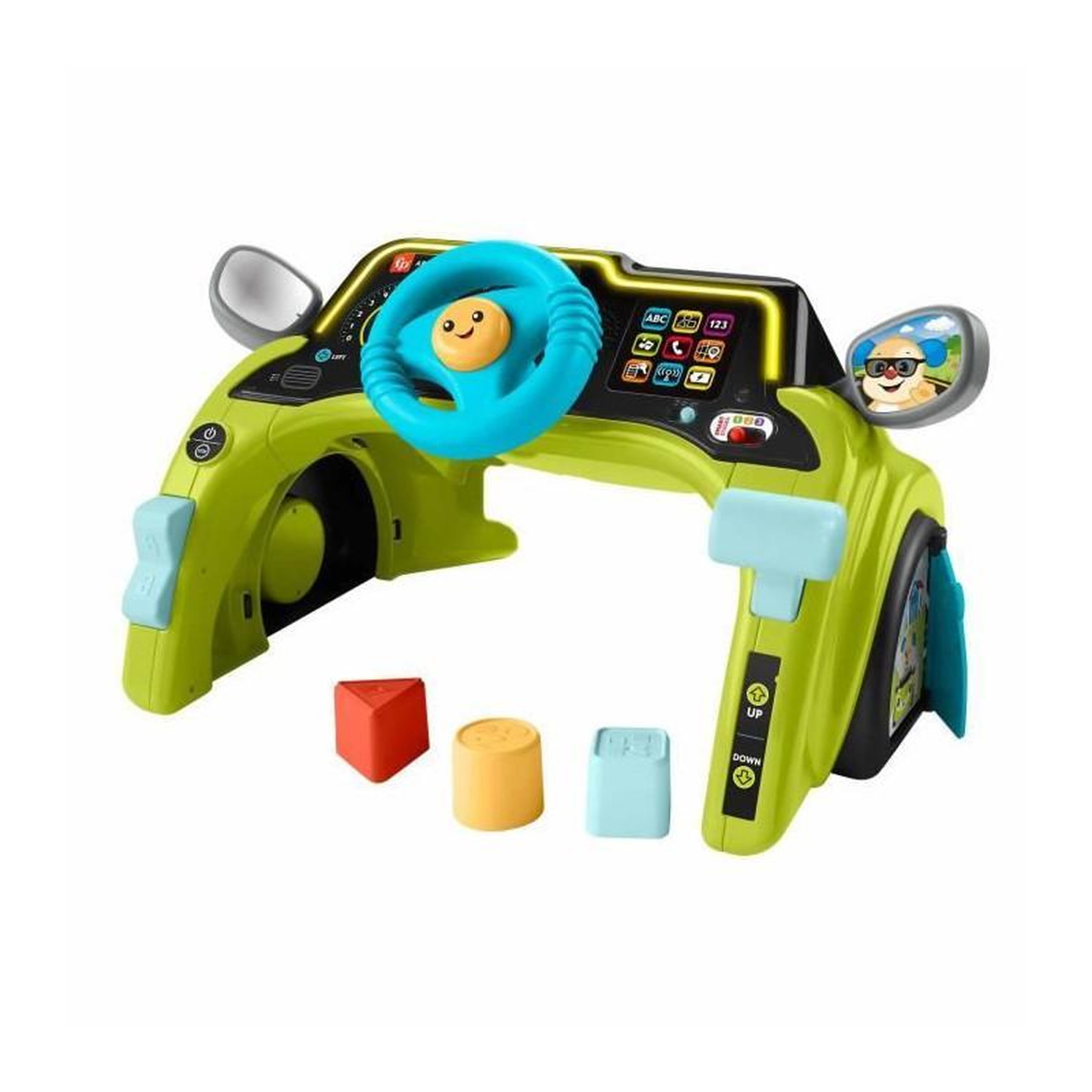 Voir la diapositive 2 : FISHER PRICE FISHER-PRICE Rires et éveil-Centre d'activités Ma Premi?re Voiture - Fisher-Price - HYR92