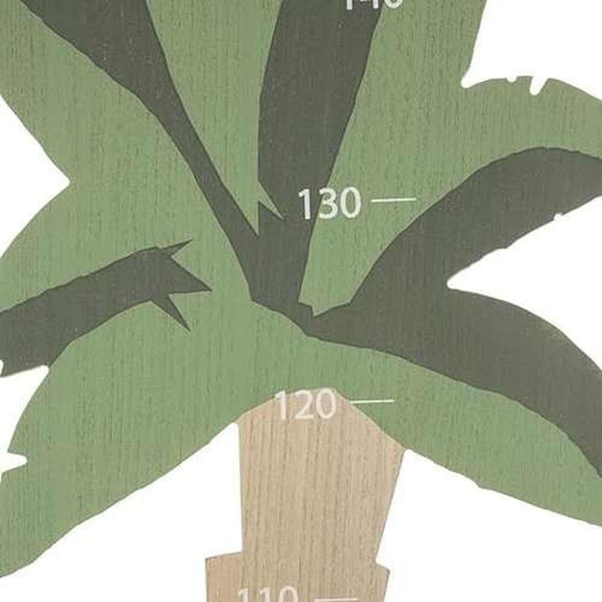 TOILINUX Toise enfant en bois Palmier - Hauteur 140 cm