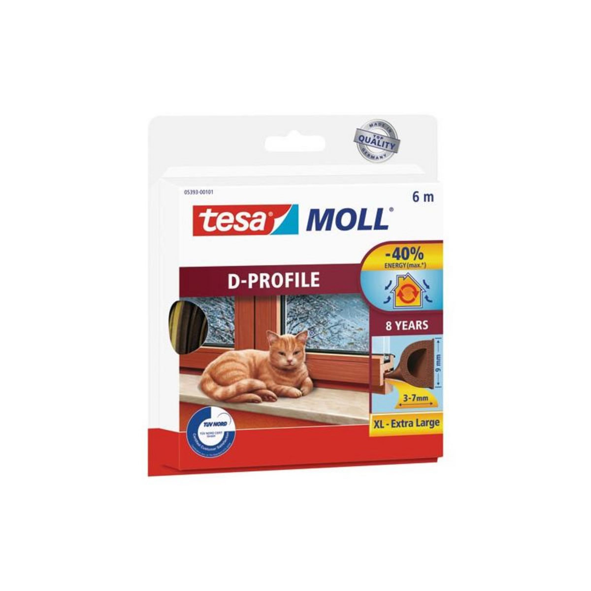 Tesa JOINT FORME D 6MX9MMX8MM BRUN TESA - 05393-00113-00