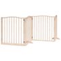 Voir la diapositive 3 : VIDAXL Barriere pour chien porte pliable 12 panneaux bois de peuplier