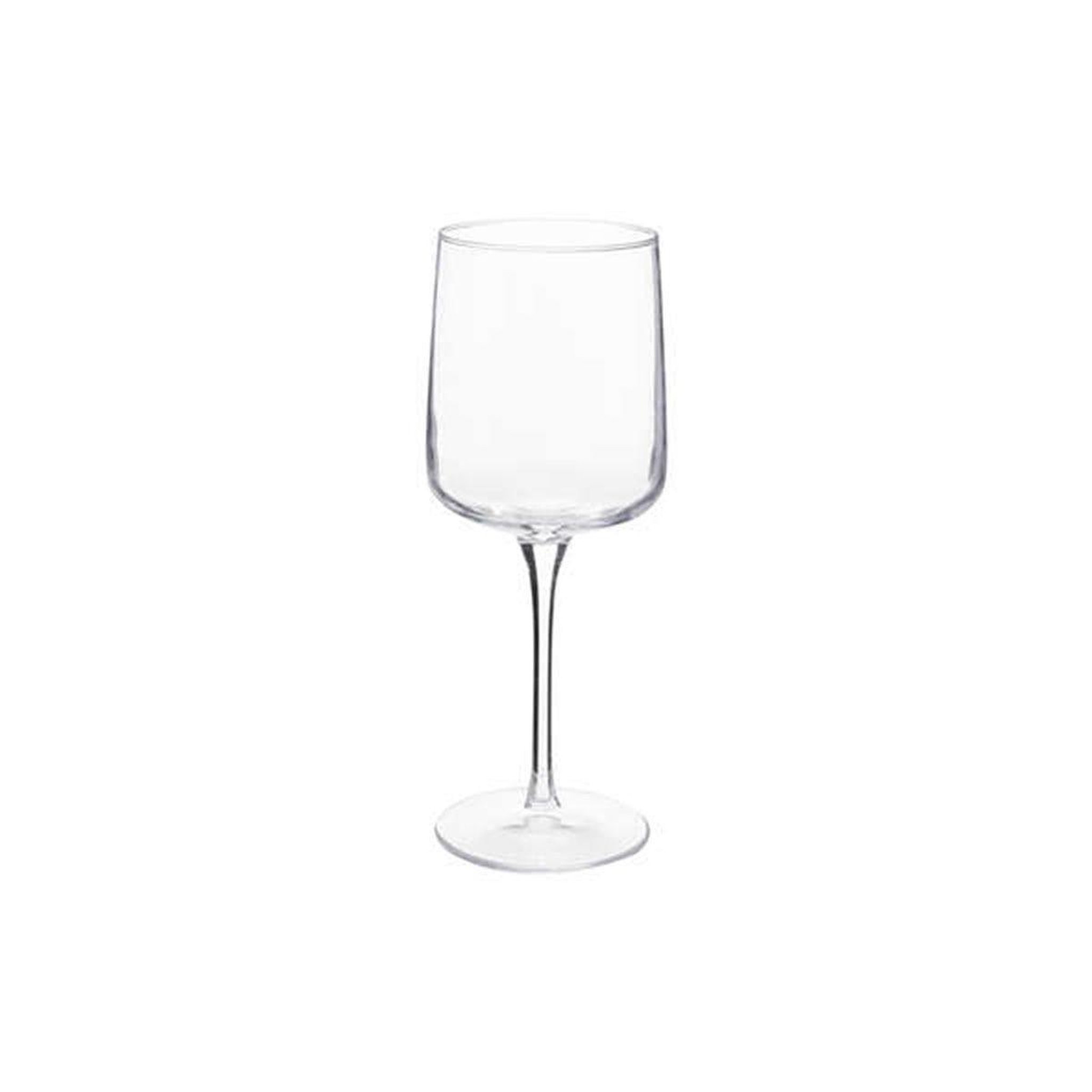 Voir la diapositive 2 : SECRET DE GOURMET Lot de 6 verres à vin  flora  34cl transparent
