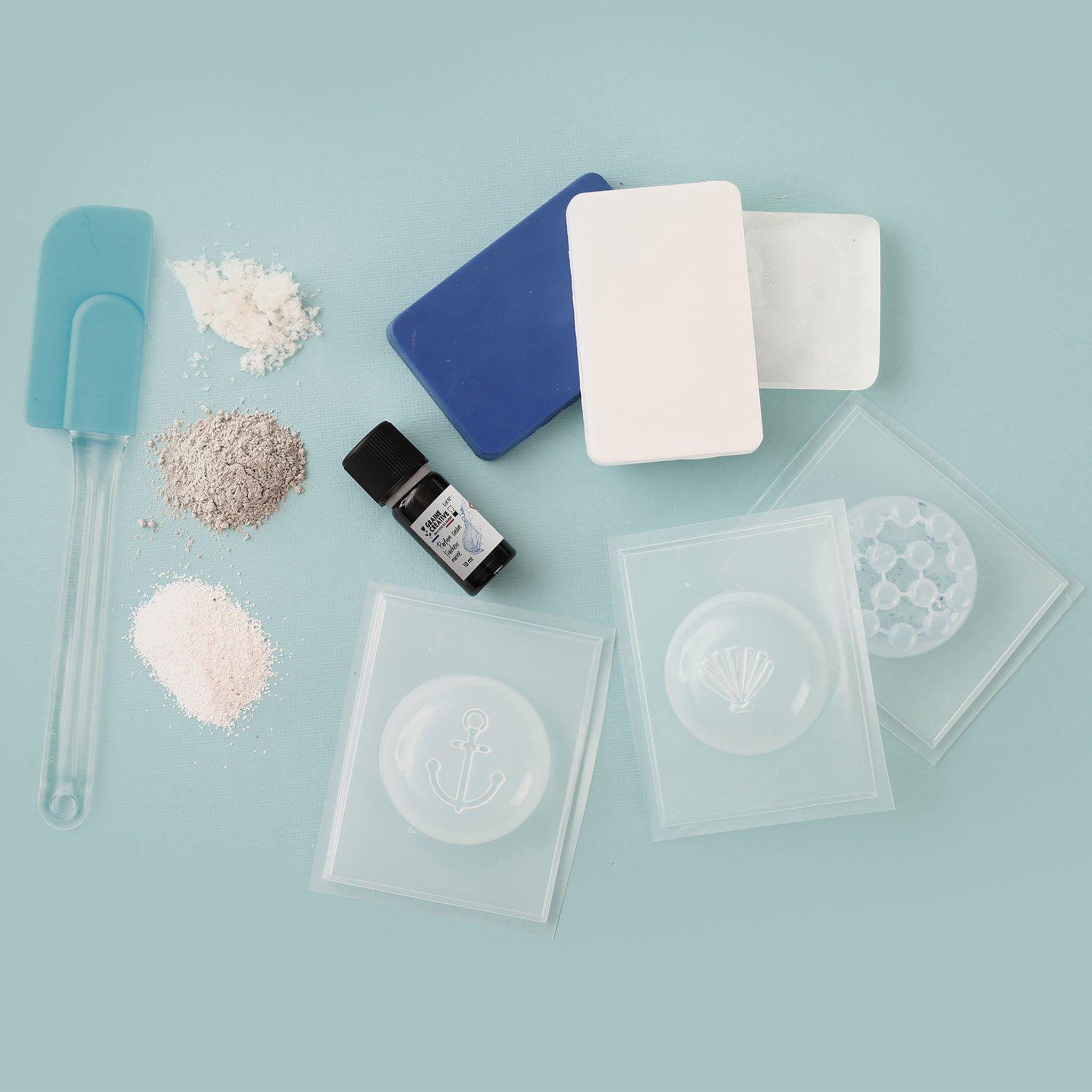 Voir la diapositive 3 : Graine créative Coffret DIY savons marins