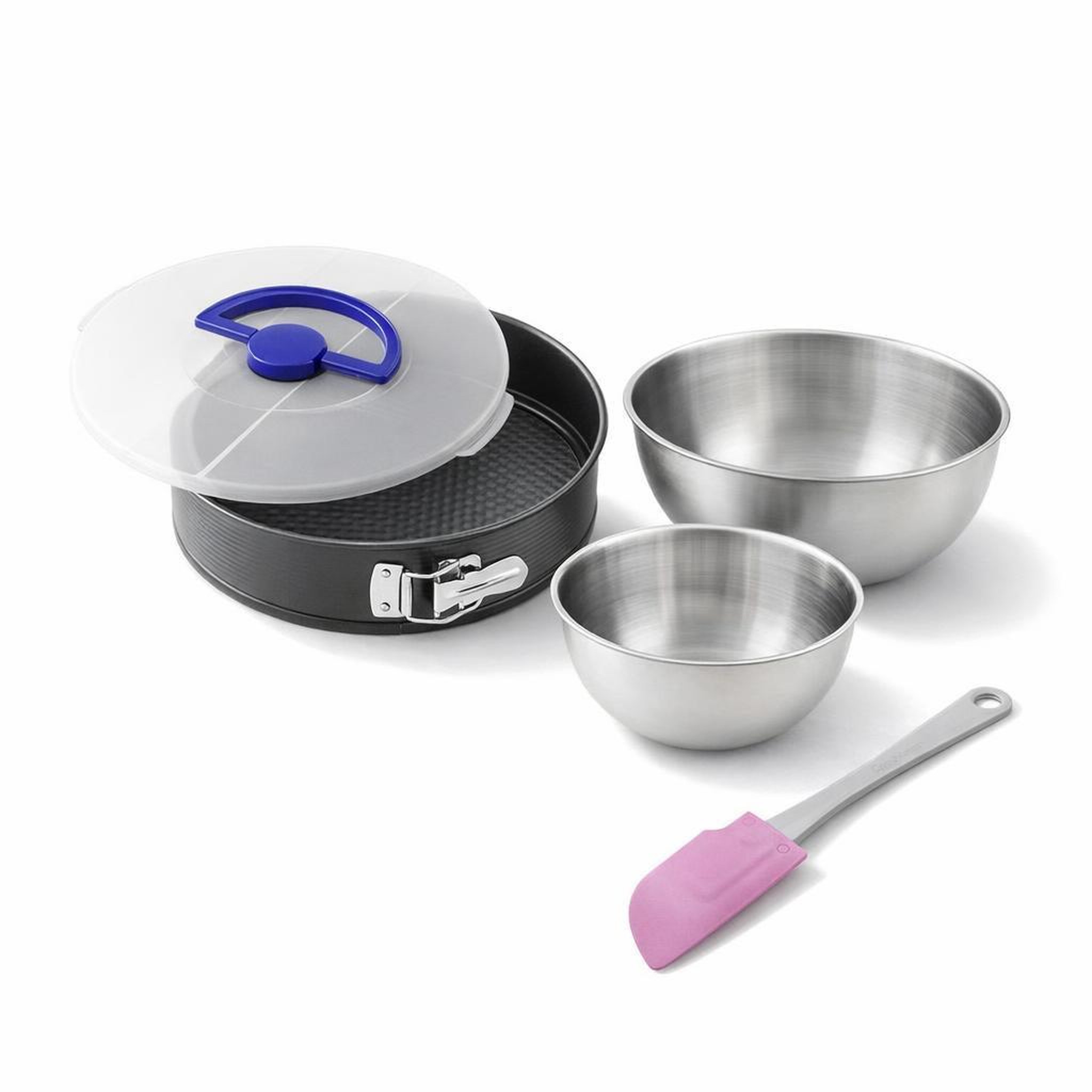 ZENKER Set de 4 ustensiles de pâtisserie moule à manqué bol et spatule collection zenker pure