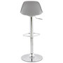 Voir la diapositive 5 : Paris Prix Tabouret de Bar  Queen  81-104cm Gris