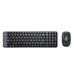 Logitech Logitech Wireless Combo MK220 clavier RF sans fil QWERTY Italien Noir